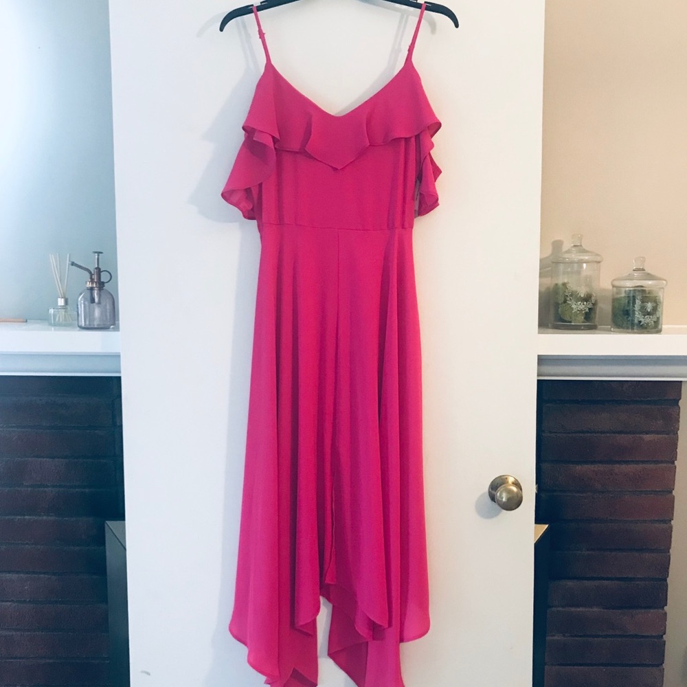 NWT! Cheerful pink dress